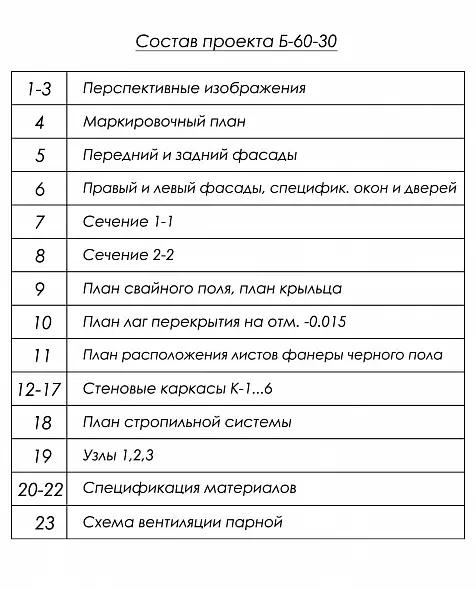 Проект современной каркасной бани 3 х 6 (Б-60-30)