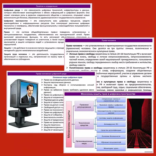 Презентация по ОБЗР «Защита прав в цифровом пространстве»