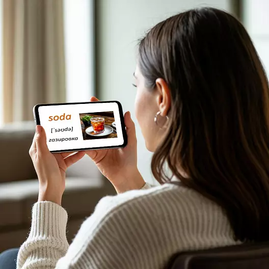Карточки по английскому языку на тему "My Food". С транскрипцией. 64 штуки.