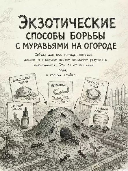 Комплект из 3 электронных книг для дачников: «Картофельный спецназ» + «Сорняки» + «Борьба с муравьями» (PDF)