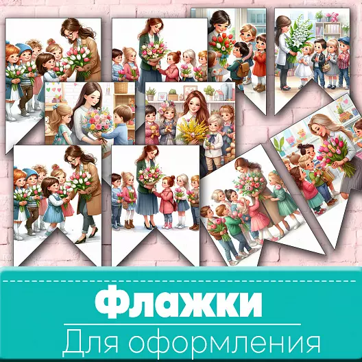 Флажки Выпускной Оформление