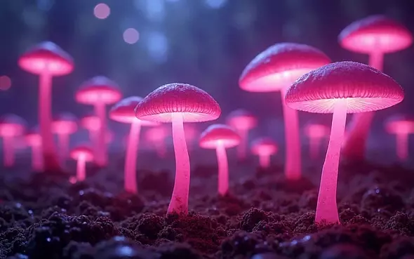 Флуоресцентные грибы