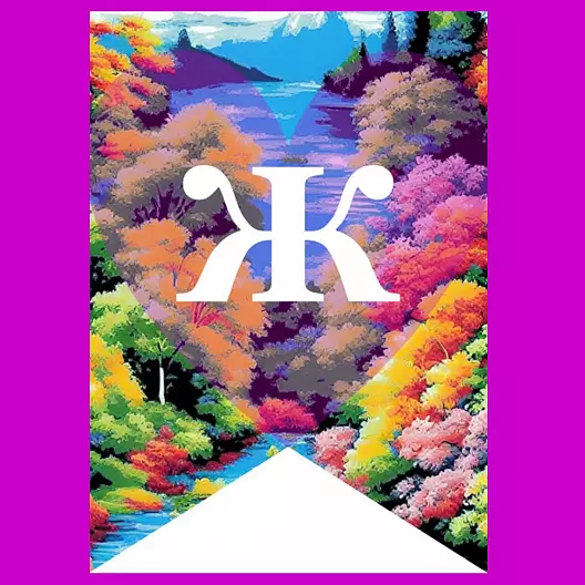 Растяжка - флажки "Женский клуб" 6 вариантов.