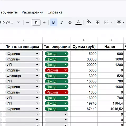 НДП-Контроль, простой учет для самозанятых