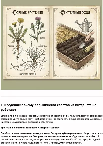 Комплект из 3 электронных книг для дачников: «Картофельный спецназ» + «Сорняки» + «Борьба с муравьями» (PDF)