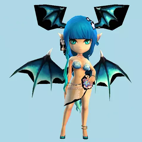 Girl 3D Model for Blender