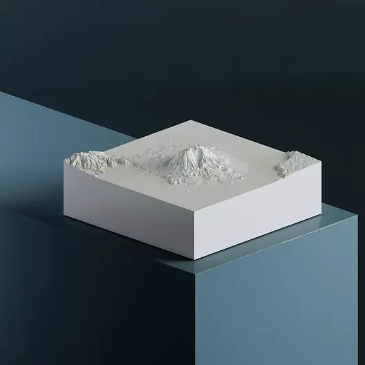 Сакурадзима 1 117 м 3D-модель, STL для печати