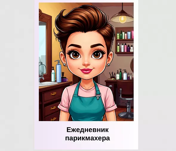 Ежедневник парикмахера