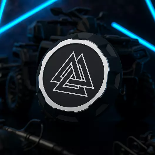 Ступичный колпачок для диска квадроциклов AODES Pathcross, Mud Pro — STL файл для 3D-печати (усиленный, разные вариации)