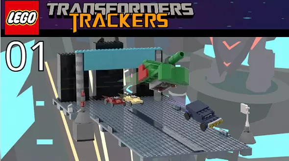 Transformers Trackers LEGO 01 VELOCITRON