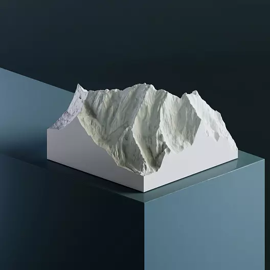 3D-модель горы Аннапурна I