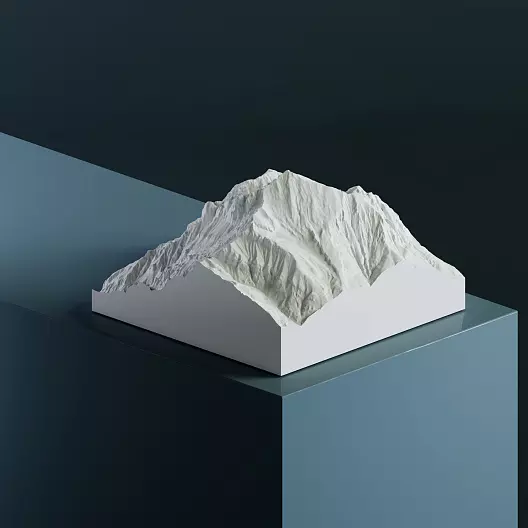 3D-модель горы Гриньоне