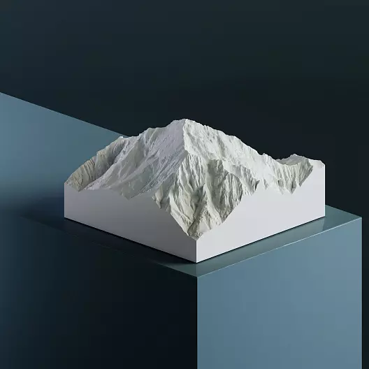 3D-модель горы Гриньоне
