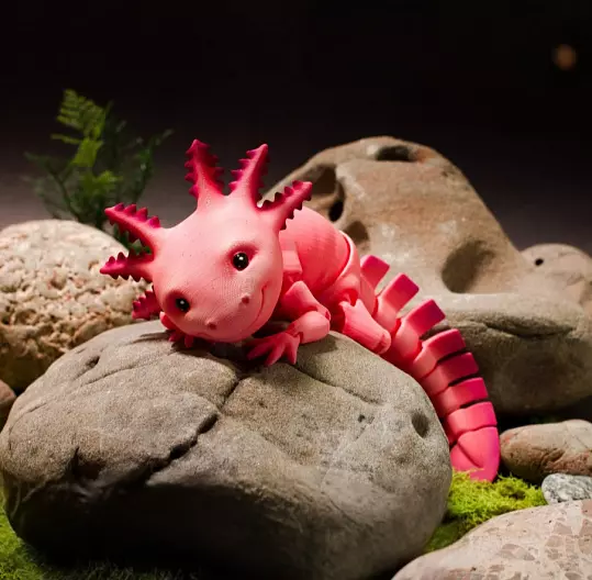 Файлы .STL и .3mf для 3D-печати шарнирной игрушки "Тритон"
