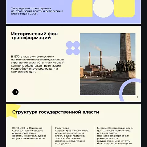 Основные особенности политической системы СССР