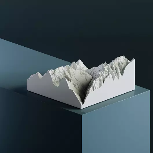 Ущелье Прыгающего Тигра 3D-модель, STL для печати