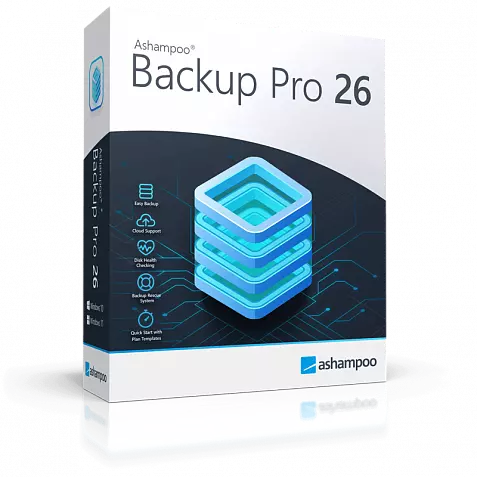 Ashampoo Backup Pro 26 | Бессрочная Лицензия. Восстановление данных и защита Windows.