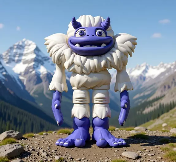 Yeti Monster — файл для 3D-печати