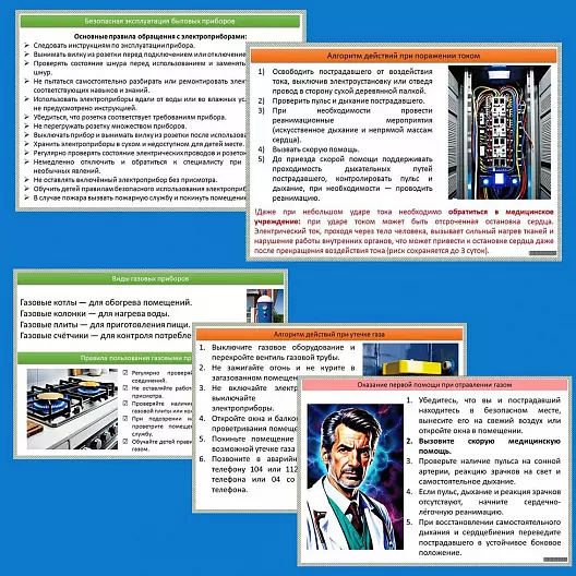 Презентация по ОБЗР «Безопасная эксплуатация бытовых приборов и мест общего пользования»
