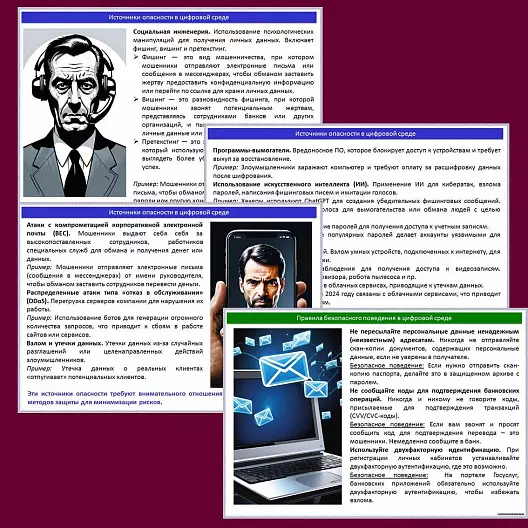 Презентация по ОБЗР «Безопасность в цифровой среде»