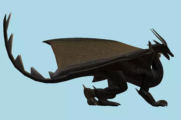 Dragon для Blender(Блендер)