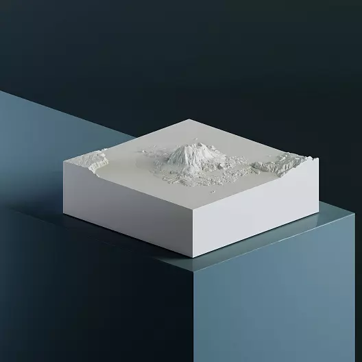 Сакурадзима 1 117 м 3D-модель, STL для печати