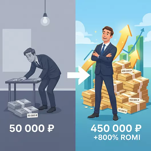 Кейс: вложили 50 000, получили 450 000 за первый месяц
