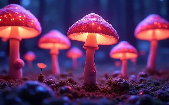 Флуоресцентные грибы