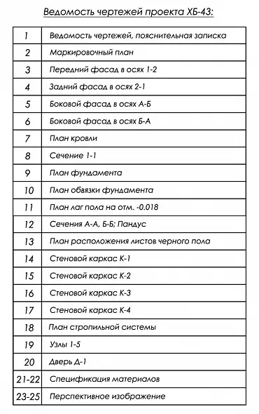 Проект каркасного хозблока 3х4,2 м (ХБ-43)