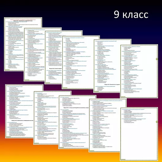Итоговое тестирование по предмету «Основы безопасности и защиты Родины» для 8, 9, 10, 11 классов.
