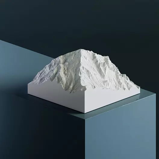 3D-модель горы Гриньоне