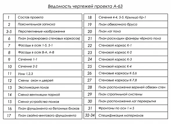 Проект каркасной бани 6 х 3 в скандинавском стиле (А-63)