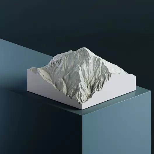 3D-модель горы Гриньоне