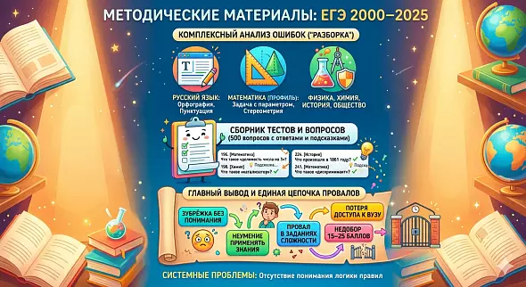СУПЕР-КУРС ЕГЭ 2025: 500 ЗОЛОТЫХ ВОПРОСОВ И РАЗБОР ОШИБОК