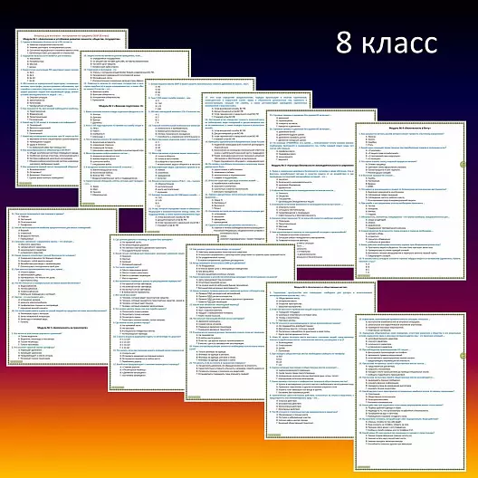 Итоговое тестирование по предмету «Основы безопасности и защиты Родины» для 8, 9, 10, 11 классов.