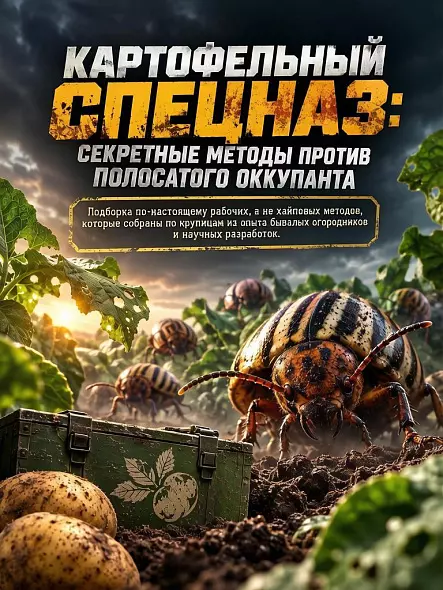 Комплект из 3 электронных книг для дачников: «Картофельный спецназ» + «Сорняки» + «Борьба с муравьями» (PDF)