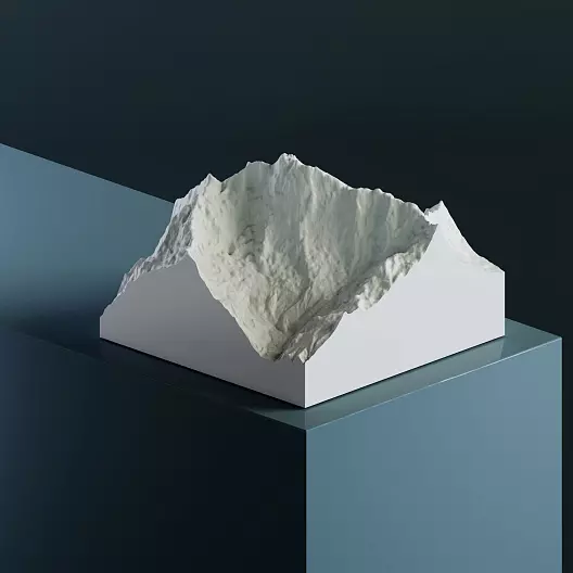 3D-модель горы Аннапурна I