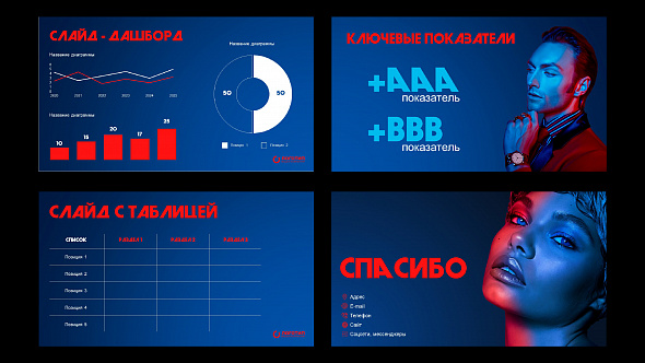 Презентация с большими шрифтами