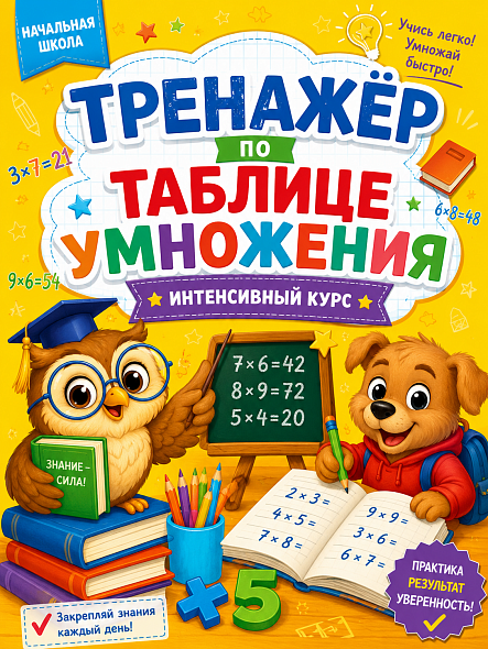 Тренажер таблицы умножения.Интенсивный курс