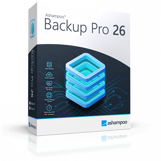 Ashampoo Backup Pro 26 | Бессрочная Лицензия. Восстановление данных и защита Windows.