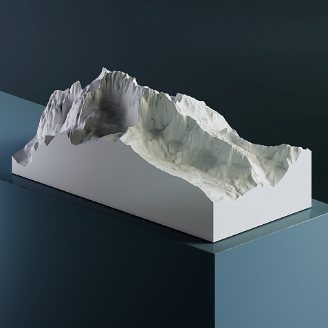 3D-модель горы Презолана
