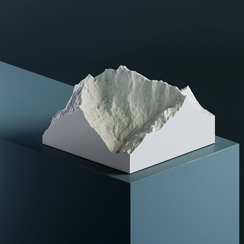 3D-модель горы Аннапурна I