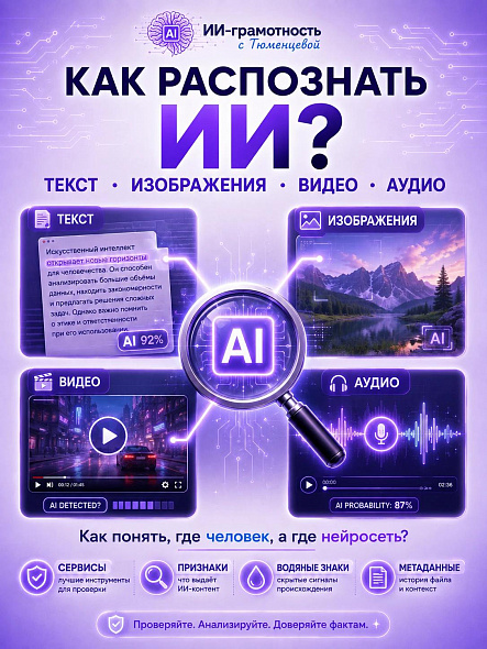 Сервисы по распознаванию ИИ